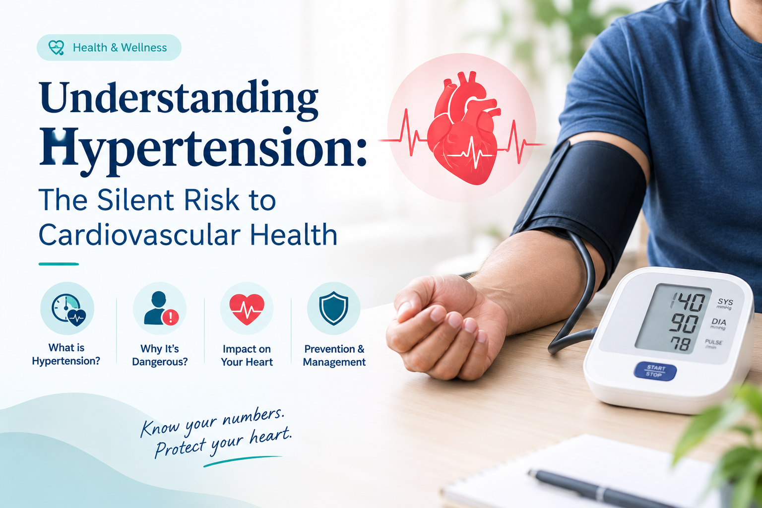 Understanding Hypertension: The Silent Risk to Cardiovascular Health
